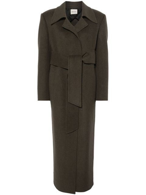 KHAITE Lea coat - Green - zdjęcie produktu nr 1