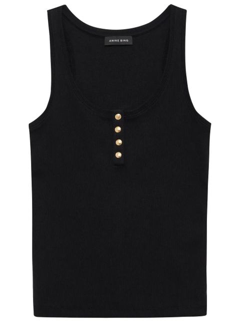 ANINE BING Alessia tank top - Black - zdjęcie produktu nr 1