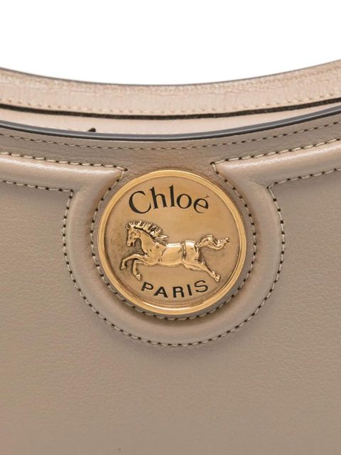 Chloé horse-emblem shoulder bag - Neutrals - zdjęcie produktu nr 2