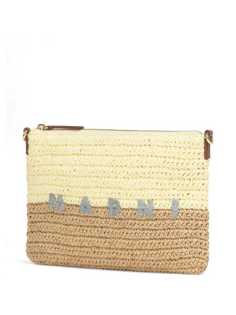 Marni Seaside colour-block pouch - Neutrals