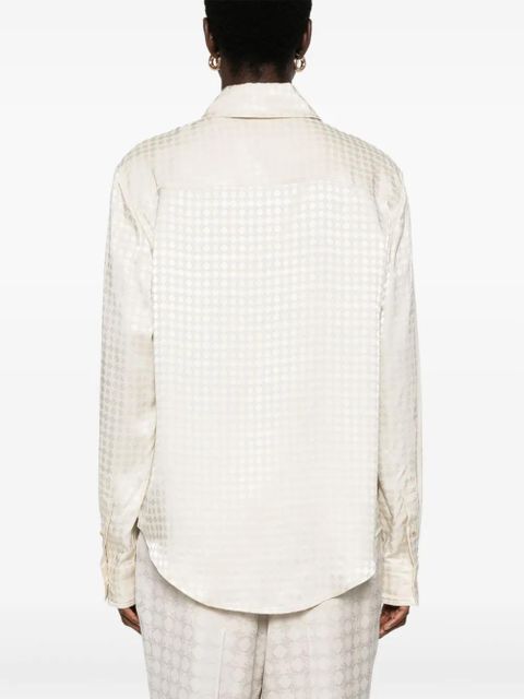 AMIRI MA-monogram shirt - Neutrals - zdjęcie produktu nr 2