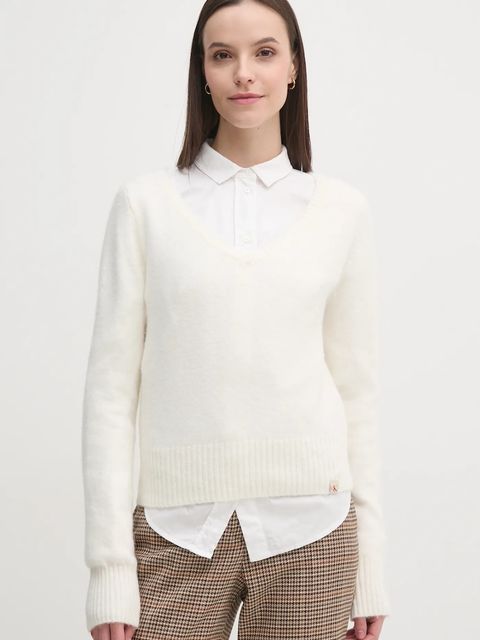 Calvin Klein Jeans sweter z domieszką wełny - zdjęcie produktu nr 1