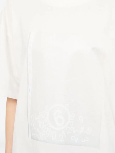 MM6 Maison Margiela cotton T-shirt - White