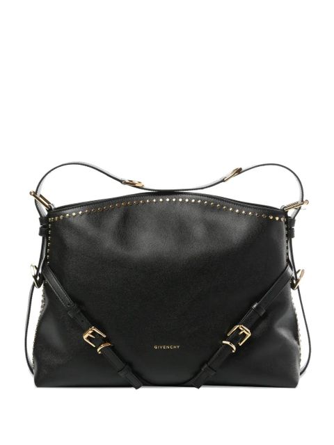 Givenchy medium Voyou studded buckle shoulder bag - Black - zdjęcie produktu nr 1