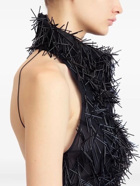 16Arlington Osma sequinned top - Black