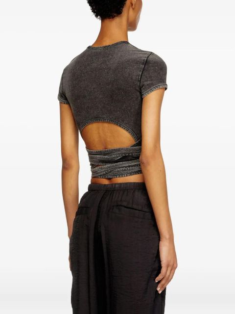 Diesel T-Bunny-Tail-R1 T-shirt - Black - zdjęcie produktu nr 2