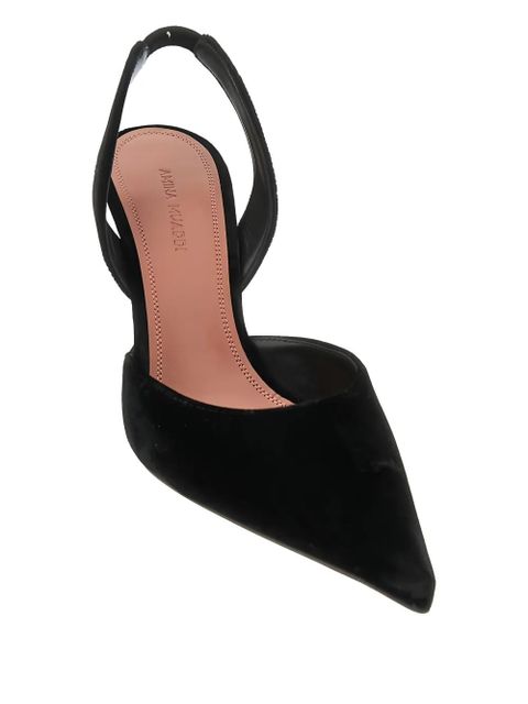 Amina Muaddi 95mm Holli slingback pumps - Black - zdjęcie produktu nr 2