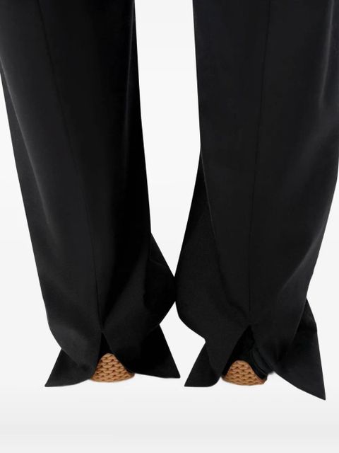 Axel Arigato Vera slit-leg trousers - BLACK
