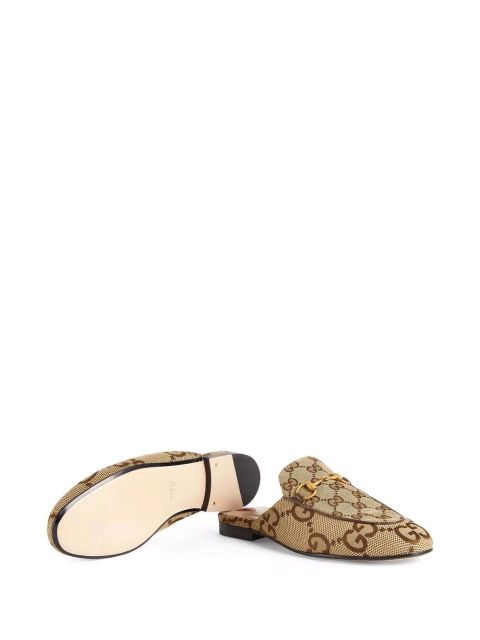 Gucci Princetown panelled slippers - Neutrals