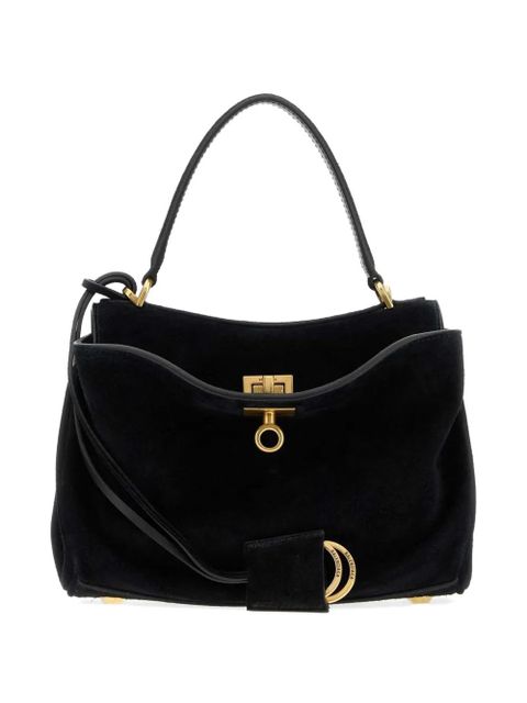 Balenciaga mini Rodeo leather tote bag - Black