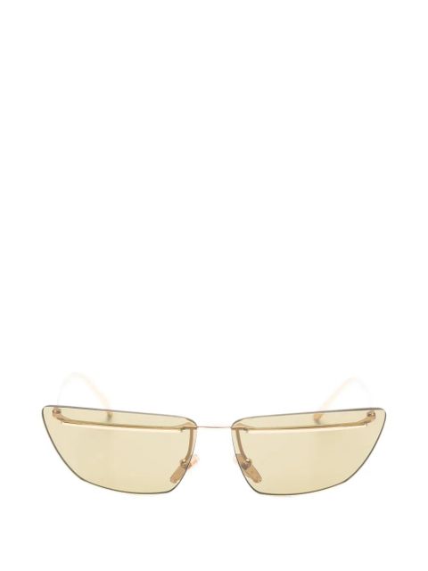 Prada Eyewear geometric-frame sunglasses - Gold - zdjęcie produktu nr 1