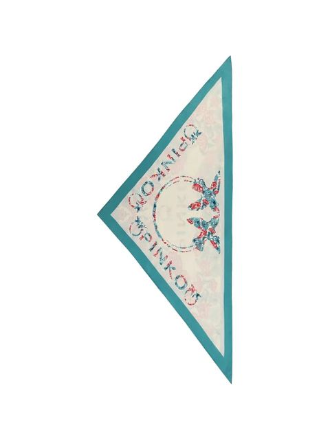 PINKO floral scarf - Neutrals - zdjęcie produktu nr 2
