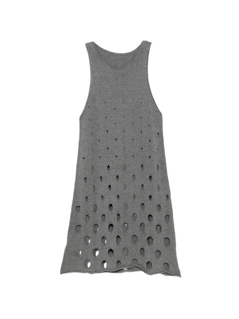 Gimaguas Aros perforated sleeveless dress - Grey - zdjęcie produktu nr 1