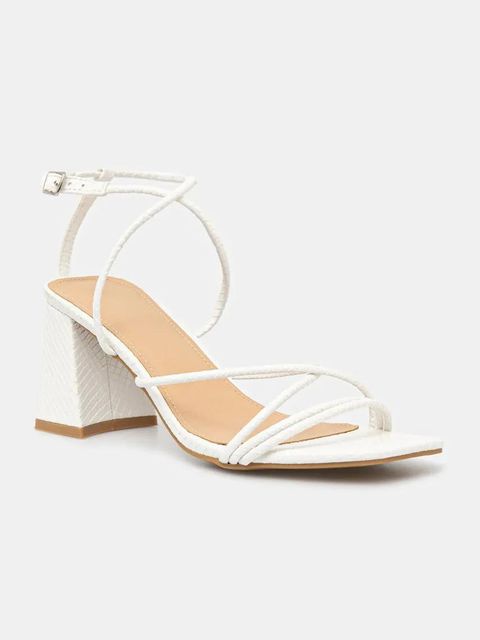 Answear.LAB sandały kolor biały