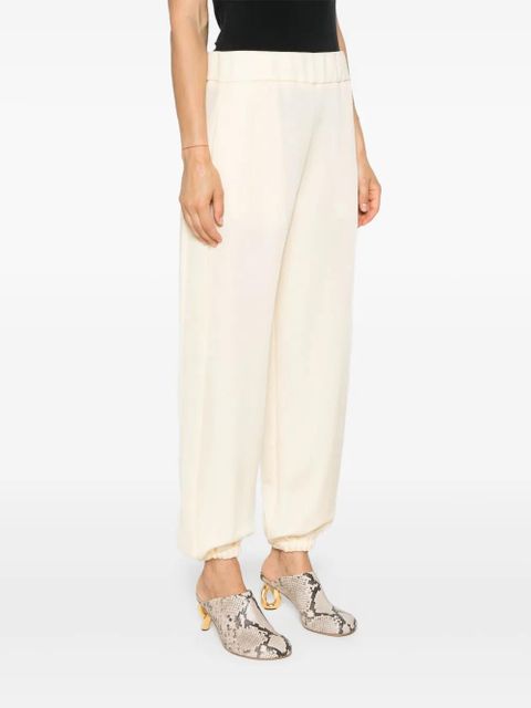 Jil Sander high-waist tapered trousers - Neutrals