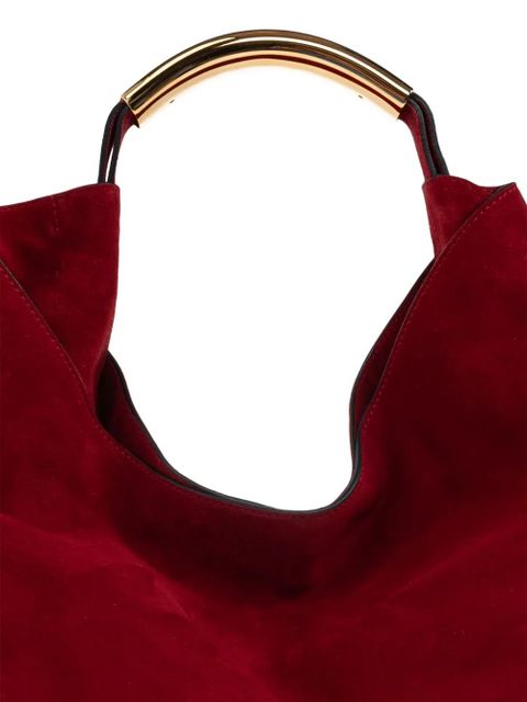 Moschino Handle Me ring handle shoulder bag - Red