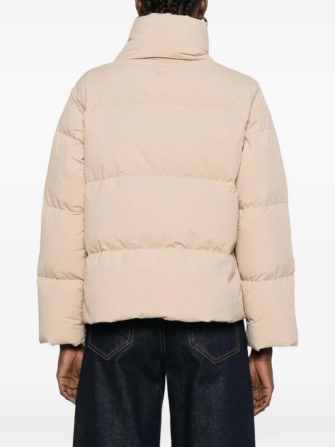 Weekend Max Mara Kaiser funnel-neck quilted jacket - Neutrals