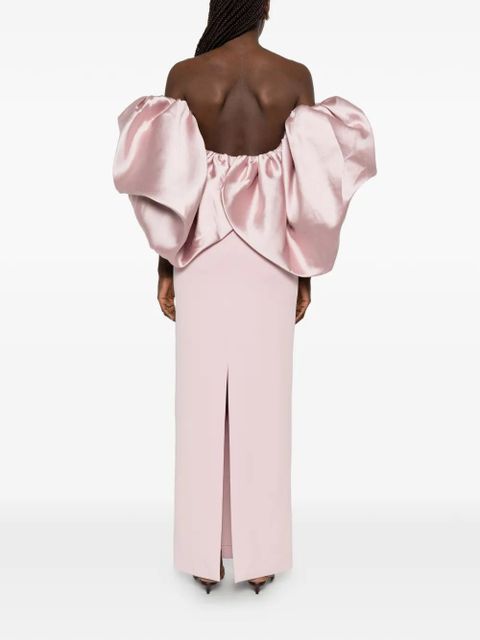 Solace London The Floris maxi dress - Pink