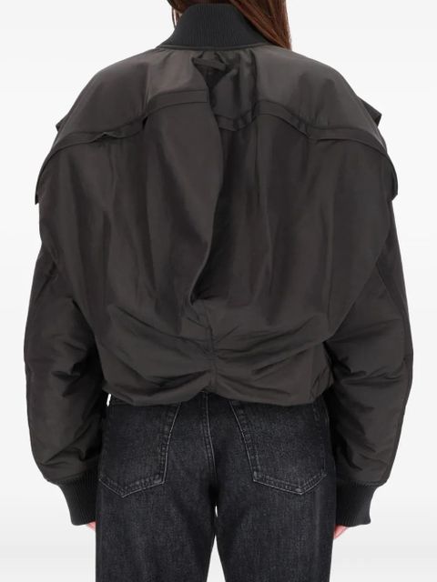 Jean Paul Gaultier zip-fastening bomber jacket - Grey