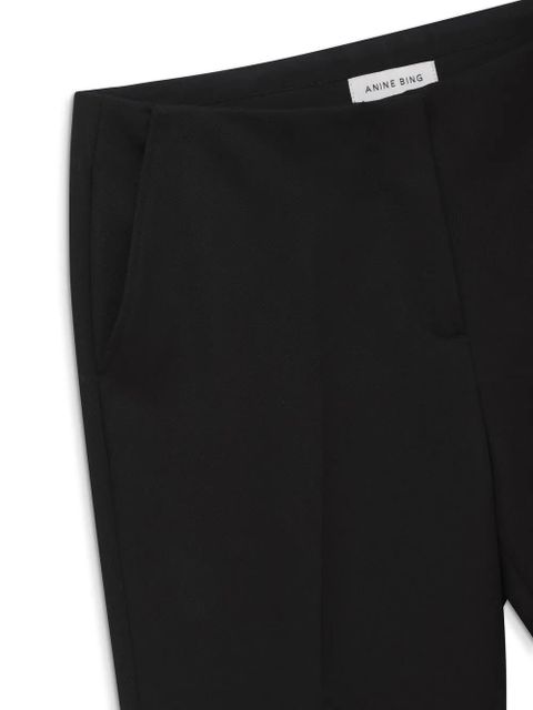 ANINE BING straight-leg trousers - Black