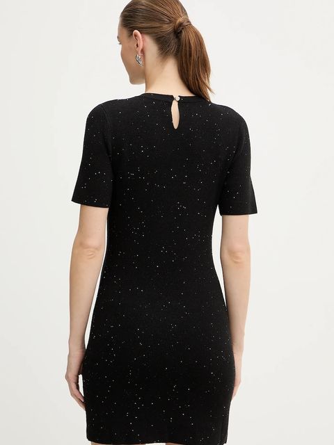 Morgan sukienka kolor czarny mini dopasowana RMAUD - zdjęcie produktu nr 2