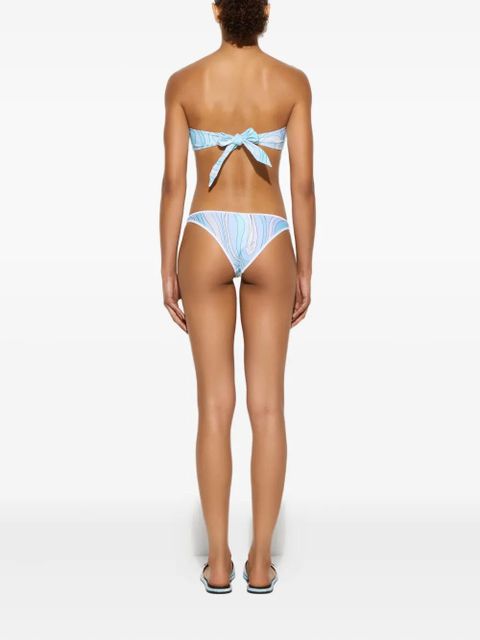 PUCCI marmo-print bikini bottoms - Blue