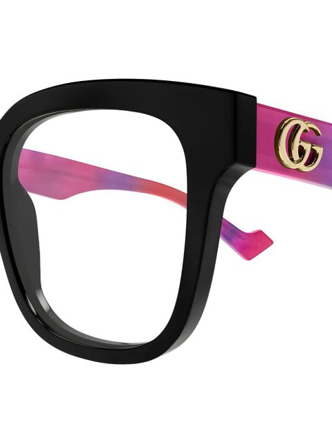 Gucci Eyewear square-frame glasses - Black