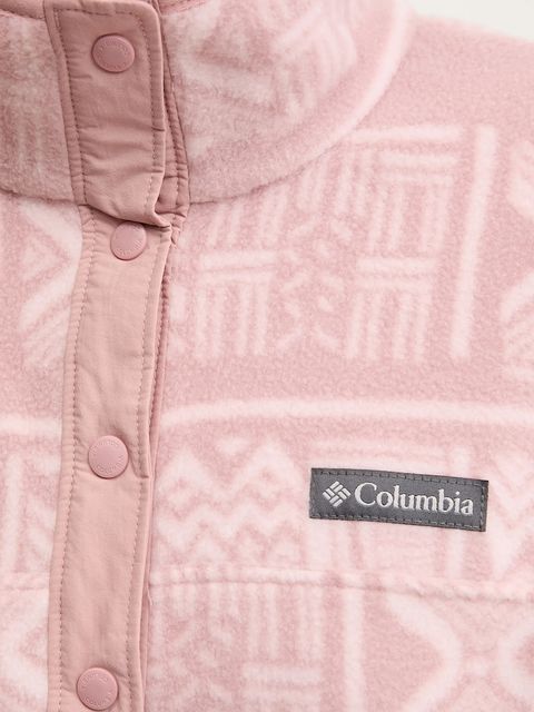 Columbia bluza outdoorowa Benton Springs damska kolor różowy wzorzysta 2085611