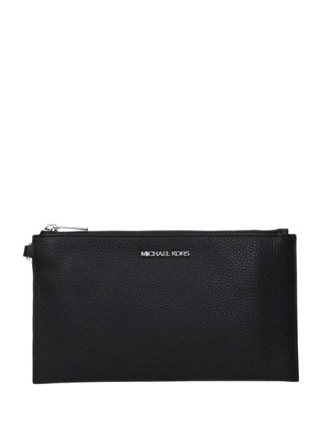 Michael Kors pebbled clutch bag - Black - zdjęcie produktu nr 1