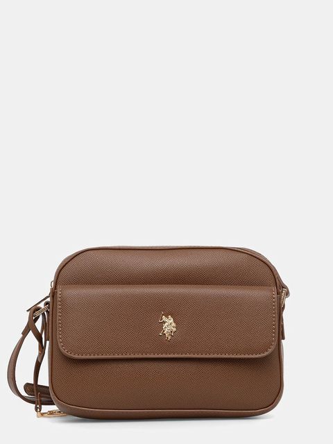 U.S. Polo Assn. torebka Jones kolor brązowy BEUJE8656WVP - zdjęcie produktu nr 1