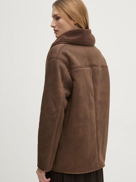 Hoss Intropia kurtka damska kolor brązowy przejściowa 5458312 - zdjęcie produktu nr 2