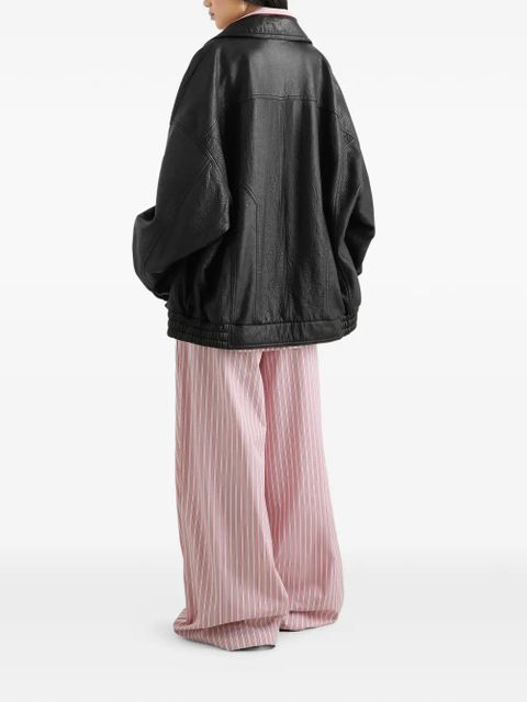 Dolce & Gabbana striped drawstring trousers - Pink