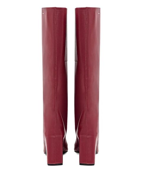 Coperni Bridge square-toe boots - Red