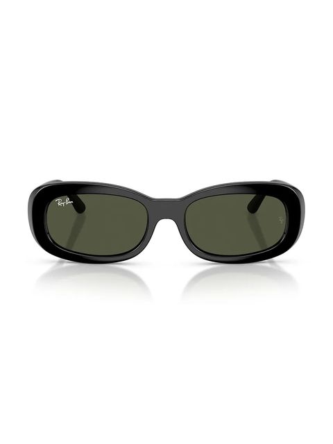 Ray-Ban okulary przeciwsłoneczne damskie kolor czarny 0RB2221