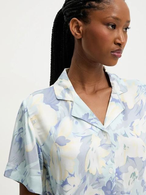 Answear.LAB piżama damska kolor niebieski