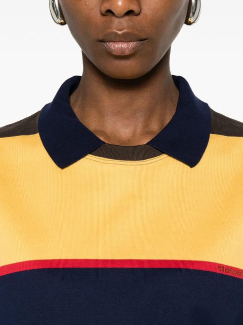 Versace striped T-shirt - Brown