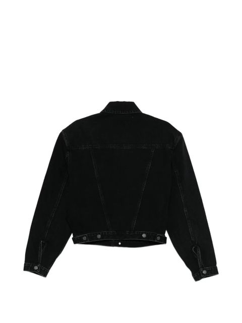 ENTIRE STUDIOS Shrunken denim jacket - Black - zdjęcie produktu nr 2