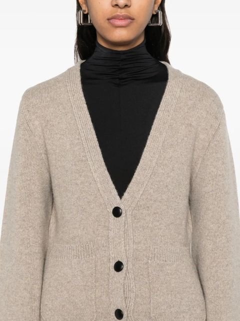 KHAITE Scarlet cardigan - Neutrals