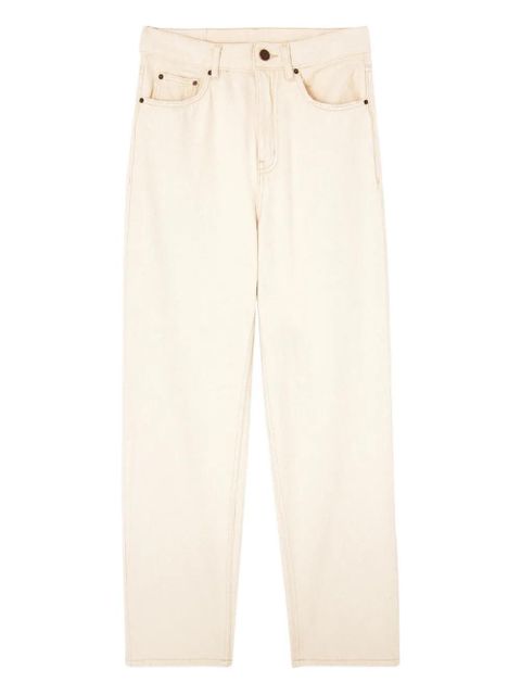 American Vintage high-waist straight jeans - Neutrals - zdjęcie produktu nr 1