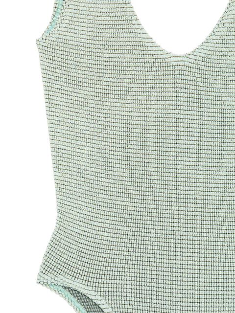 Bond-eye Mara sleeveless V-neck swimsuit - Green