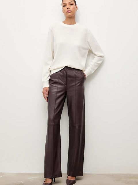 Answear.LAB spodnie skórzane - zdjęcie produktu nr 1