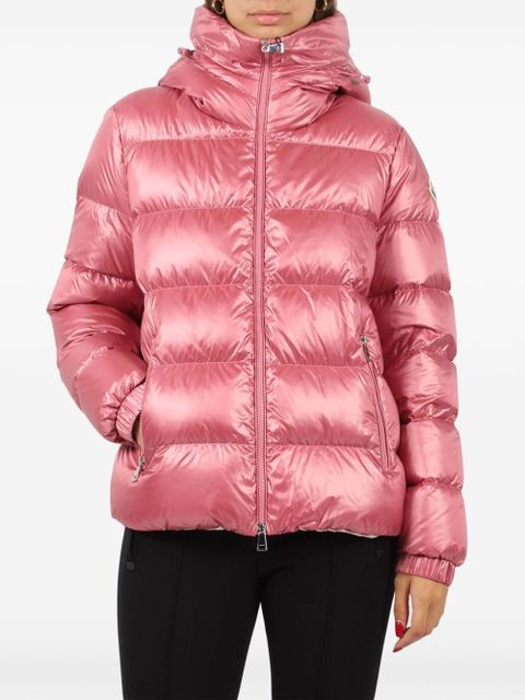 Moncler hodded puffer jacket - Pink