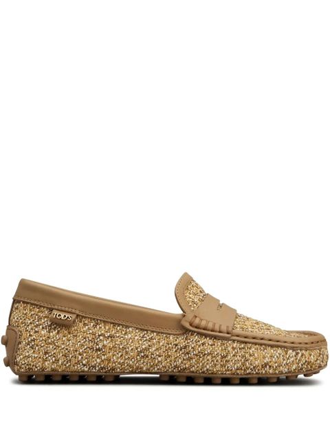 Tod's tweed loafers - Neutrals - zdjęcie produktu nr 1