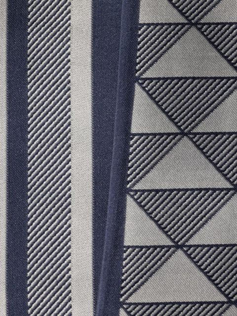 Prada printed silk scarf - Blue - zdjęcie produktu nr 2