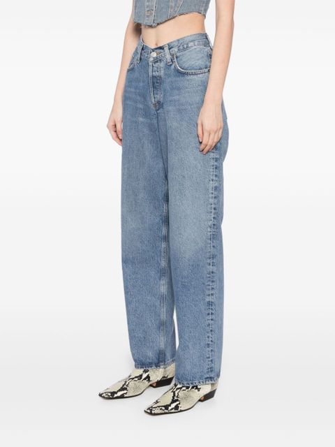 AGOLDE V front jeans - Blue - zdjęcie produktu nr 2