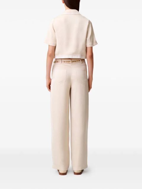 Claudie Pierlot button pocket shirt - Neutrals