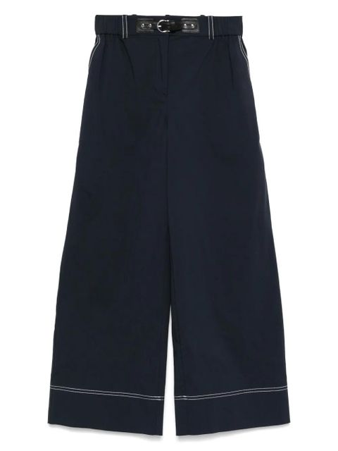 Maje wide-leg trousers - Blue - zdjęcie produktu nr 1