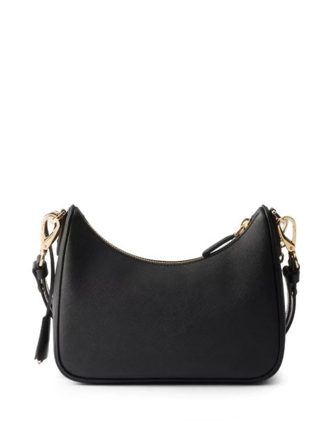 Prada leather shoulder bag - Black - zdjęcie produktu nr 2