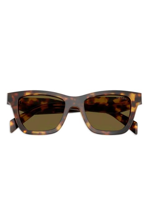 Prada Eyewear tortoiseshell square-frame sunglasses - Green