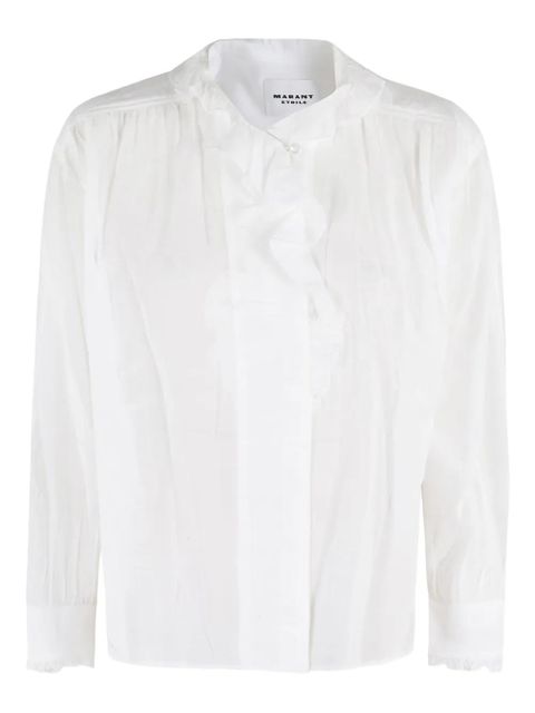 MARANT ÉTOILE long sleeve shirt - White - zdjęcie produktu nr 1